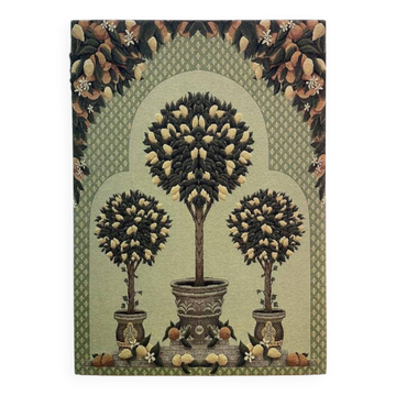 Tenture - Tapisserie aux motifs de citronniers provençal