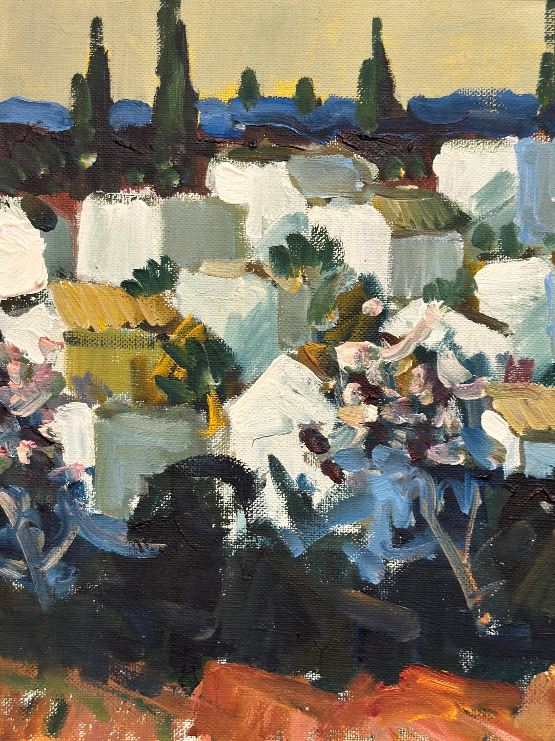 Swedish Oil on Canvas – “Almuñécar, Spain – Andalusia” by Tage Gavik