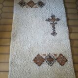 Berber wool carpet 152x87cm