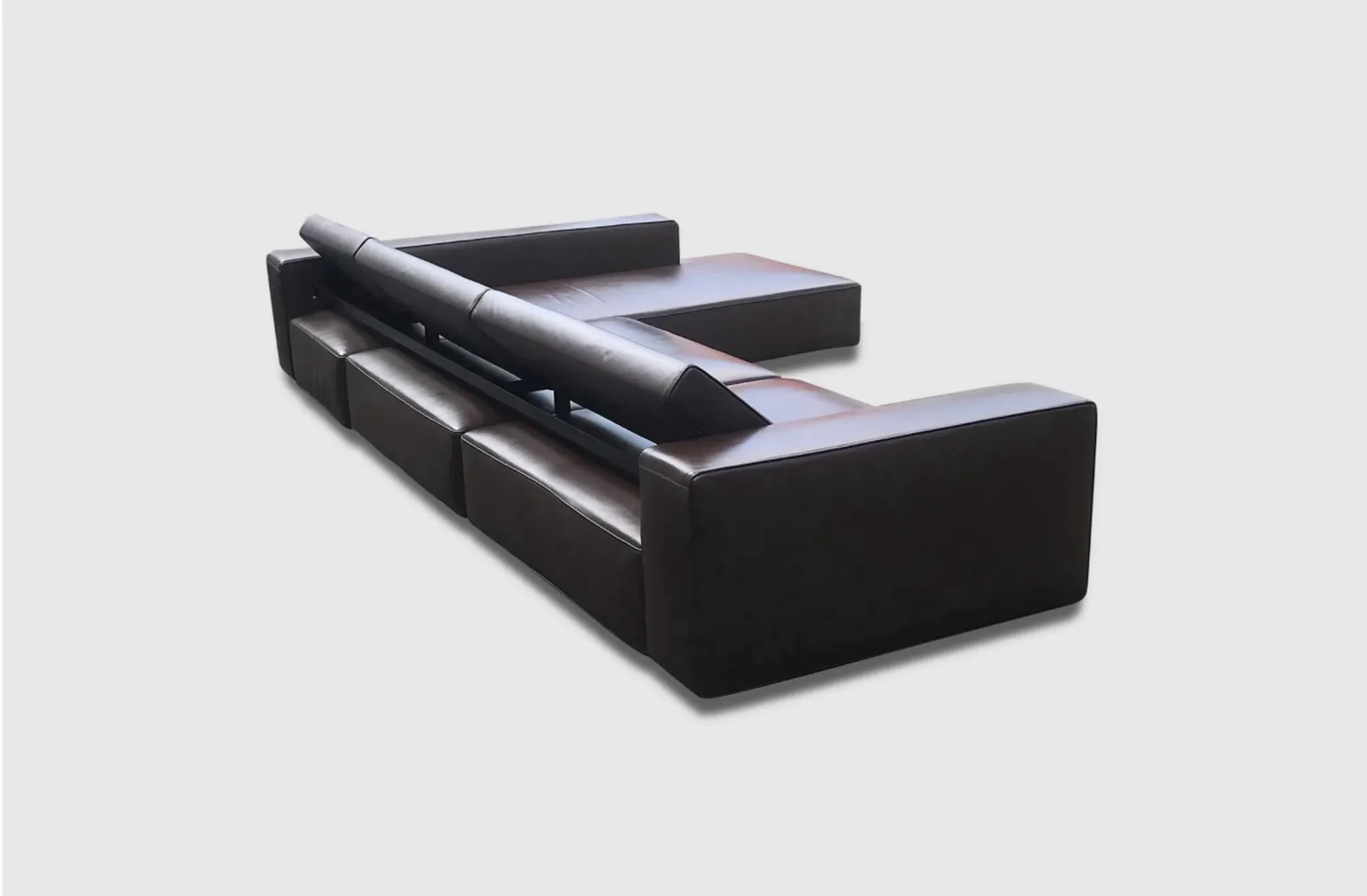 Modular leather sofa Andy Landscape by Paolo Piva for B&B Italia 2013