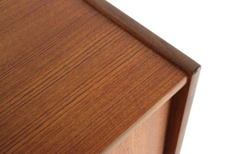 Mid  Century Modern sideboard in teak by Bartels  | 205.5 cm restored
