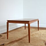 Scandinavian coffee table Danish teak vintage 1960s