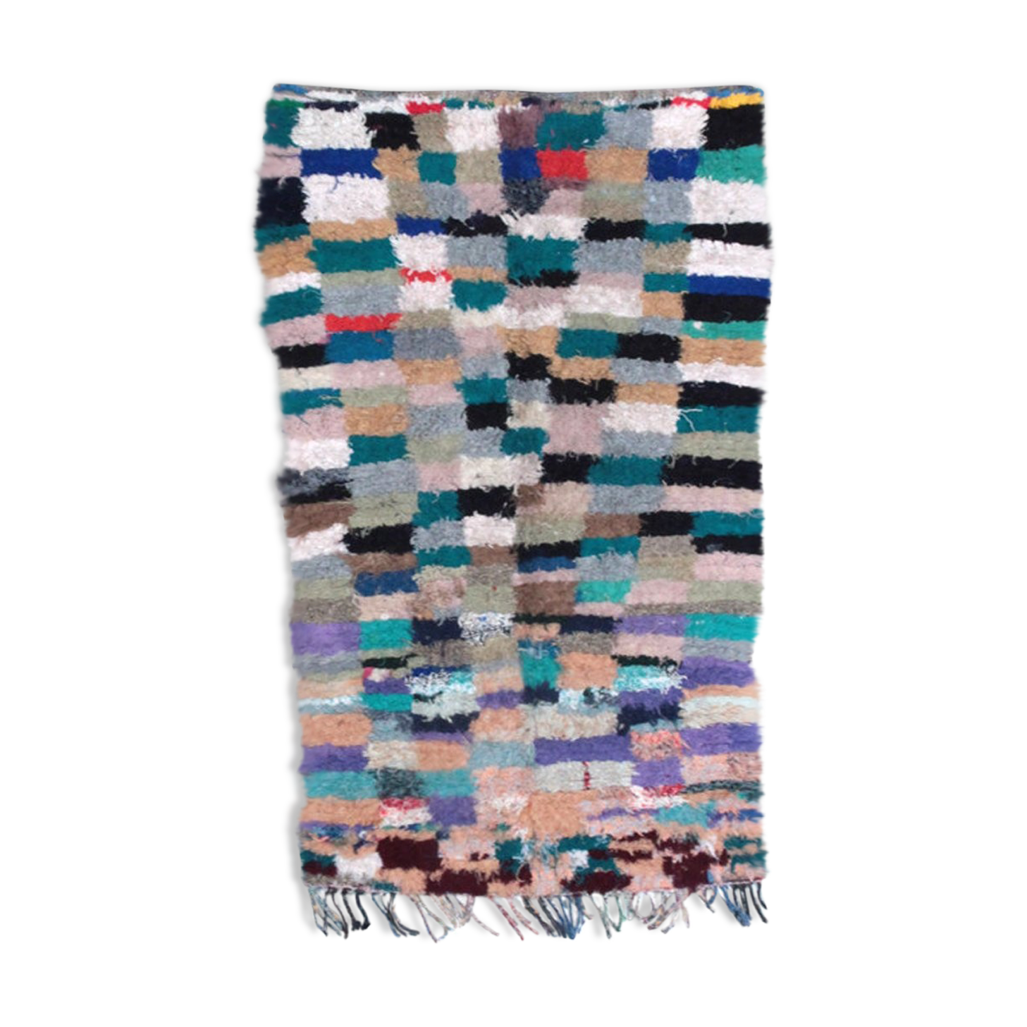 Carpet boucherouite Moroccan 80x200cm