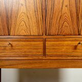 High cabinet, Bar, Danish in rosewood model 6201 by Hans Olsen 1960.
