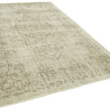 Handmade Vintage Oriental Beige Carpet 190 cm x 303 cm - 38940