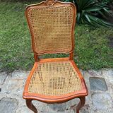Caned chairs in Louis XV style