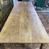 Farmhouse table with 5 legs Louis Philippe