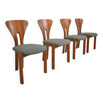 4 chaises danoises vintage