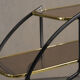 Vintage Hollywood Regency etagere shelf, Italy 1970s