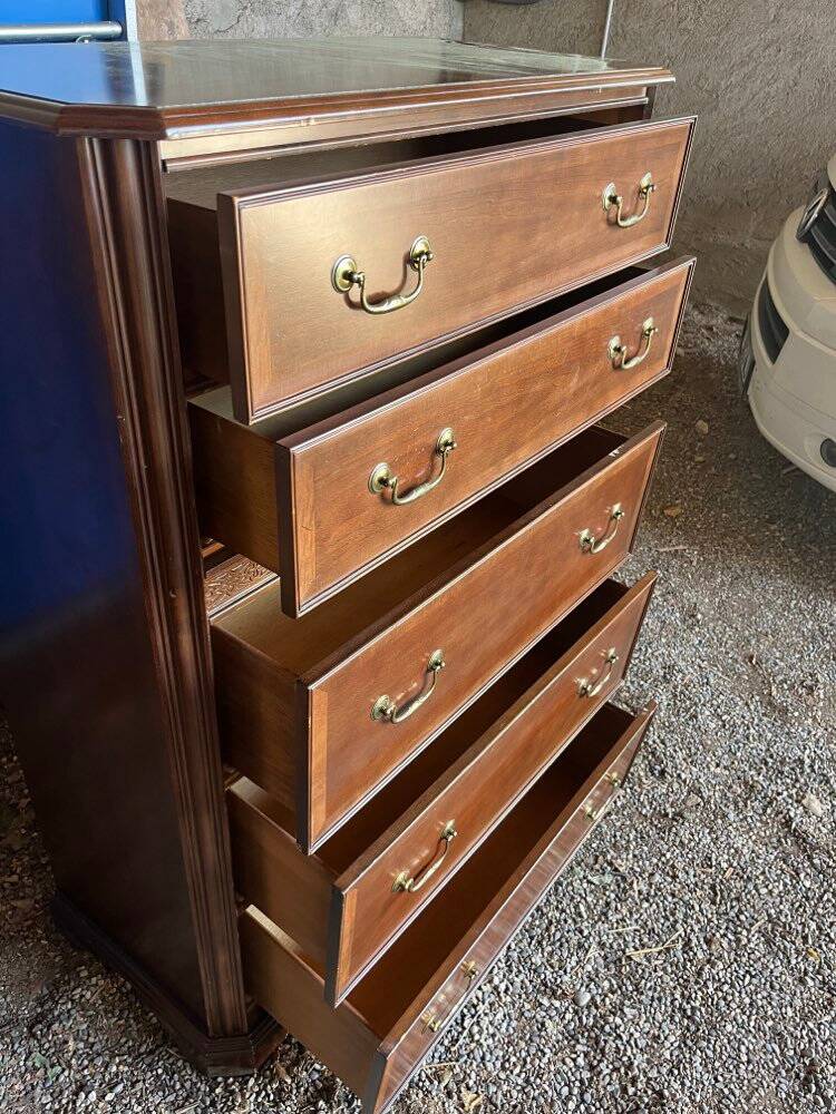 Commode haute 5 tiroirs