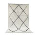 Tapis berbère Beni Ouarain losange 250cmx150cm