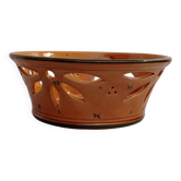 Enamelled earthenware fruit bowl
