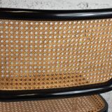 Pair of vintage chairs B32 Marcel Breuer, black