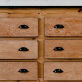 Wooden trade counter