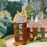 Landscape painting house