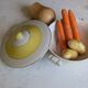 Old soup tureen, vegetable dish Lunéville K&G named "Daffodils"