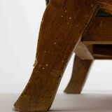 Curved art deco lounge chairs, Italy 1930s