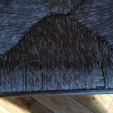Fauteuil paillé de style directoire