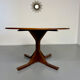 Table repas design Gianfranco Frattini pour Bernini model 522 année 60