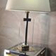 luxury style lamp 1970 to 80 brass and plexi, some traces of wear, 65x40 original