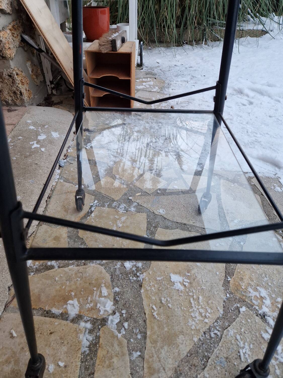 Vintage dessert table