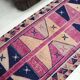 Pink & Dark Blue Anatolian Runner sku 2269.