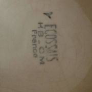 Set of porcelain dishes