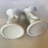 Pair of mini hand candle holders