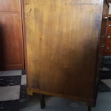 Chest of drawers vintage 1960 raw wood