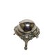 Art Deco brass caviar bowl, Sweden, 1950s