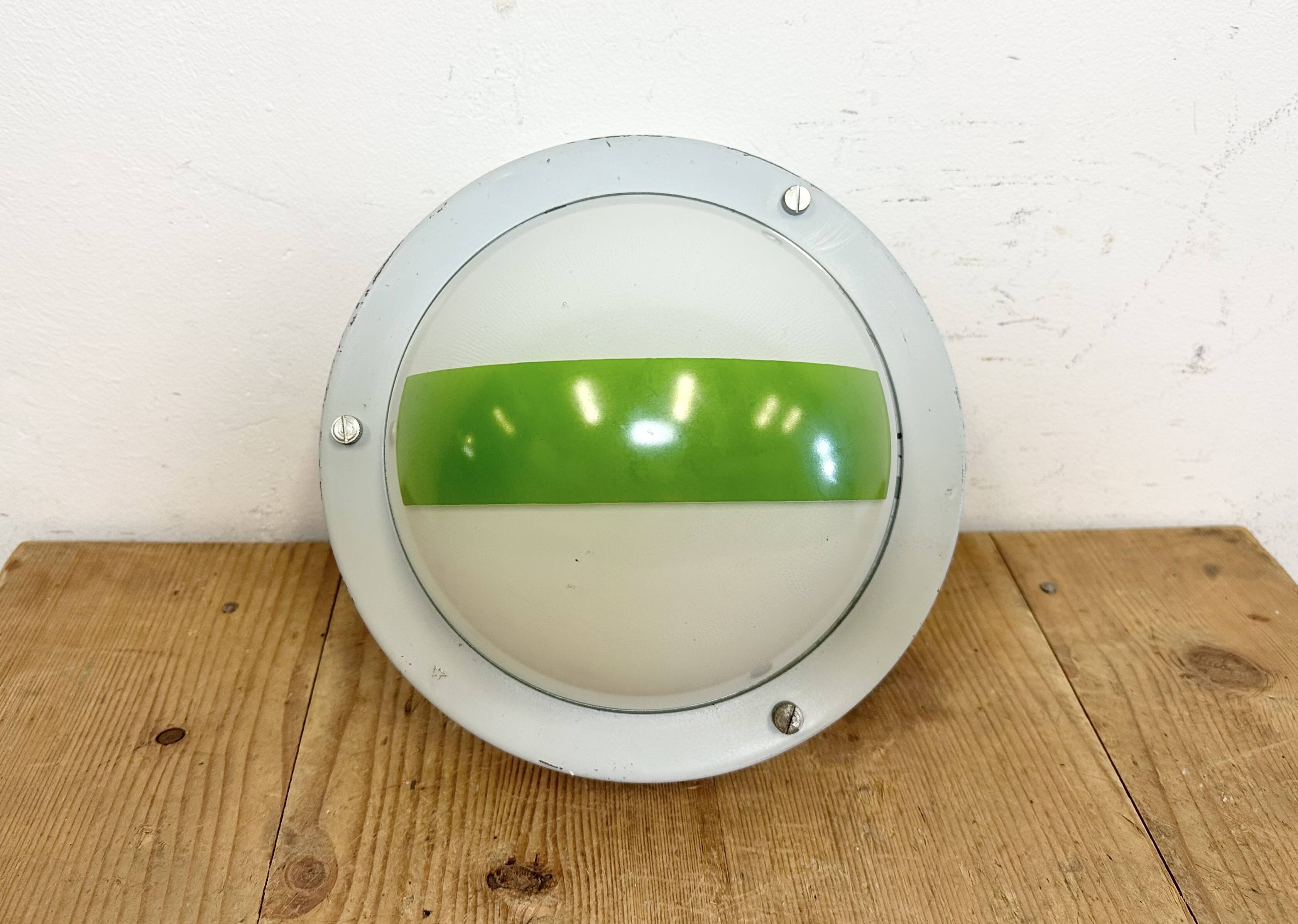 Vintage Emergency Wall or Ceiling Light, 1970s