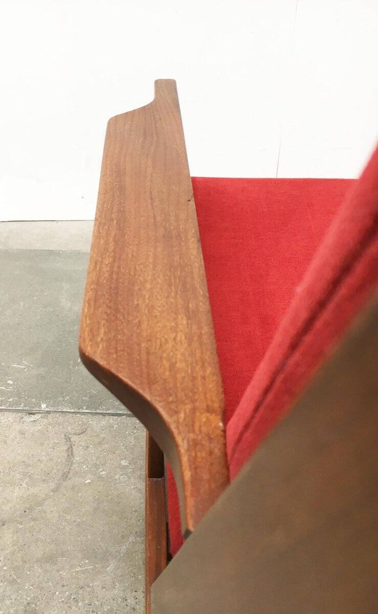 Danish rocking chair from the mid-century by Poul Volther for Frem Røjle.