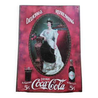 Coca Cola retro plate