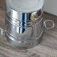 Vintage silver-plated metal champagne bucket