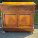 Antique drop-leaf secretary in walnut – Louis-Philippe period (19th century)