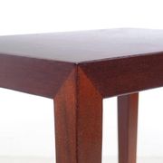 Tables Gigognes en Acajou par Severin Hansen pour Haslev Møbelsnedkeri, 1960s, Set de 3