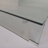 Coffee table, molded glass