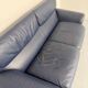 De Sede ds-2011 vintage leather sofa for 2/3 people, 1980s design.
