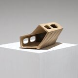 Brutalist Stoneware Soliflore, 1960s