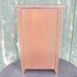 Breton vintage doll cabinet