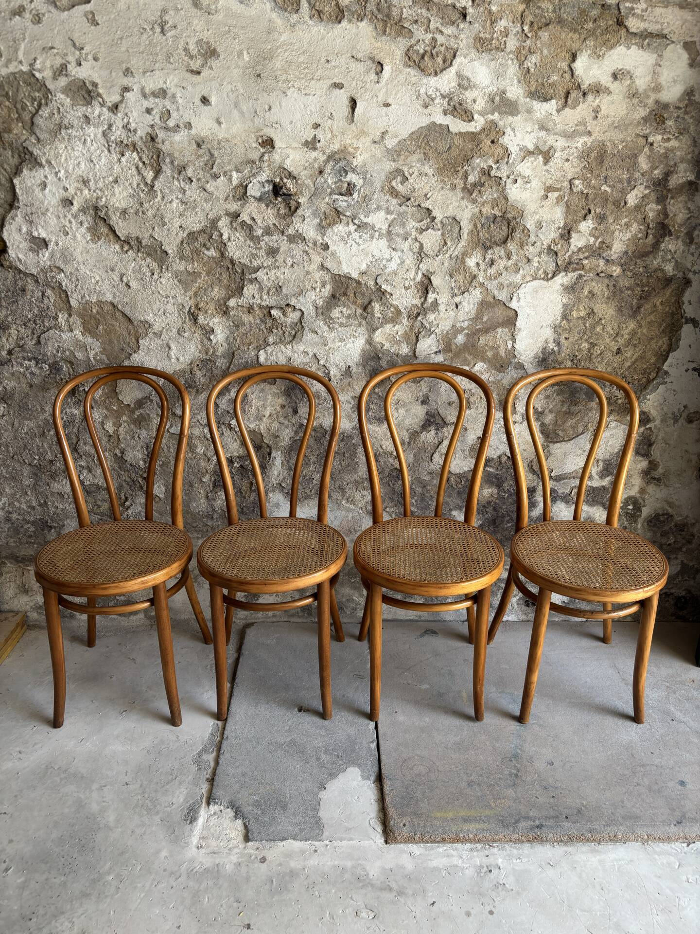 Set of Thonet chairs