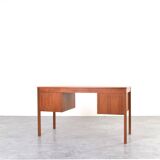 Mid-Century Danish Teak Desk from Domino Møbler, 1960s.