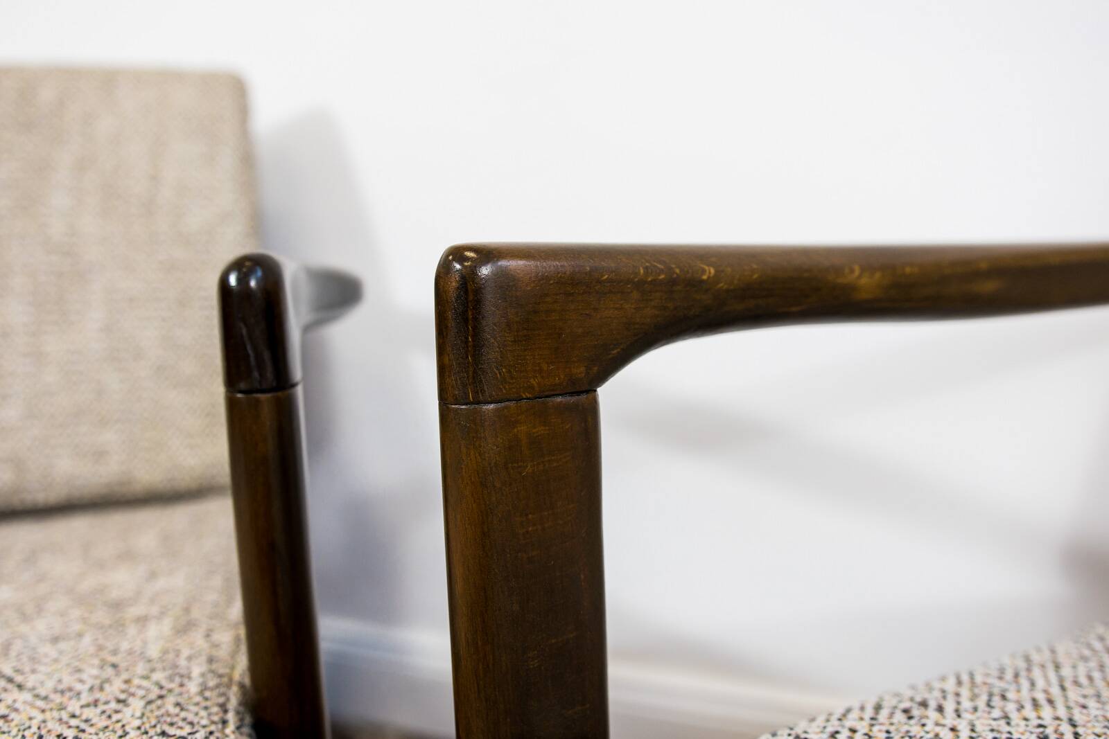 Mid Century Armchairs By Zenon Bączyk, 1960's, Set Of 2