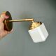 Vintage art deco globe wall lamp in white opaline