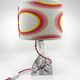 Lamp • Lorraine Crystal • France • 1950 • Custom lampshade