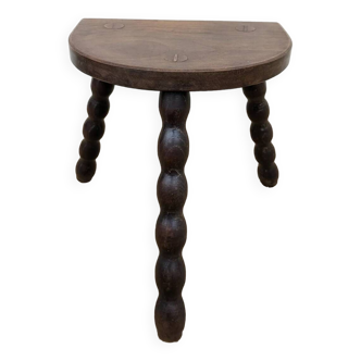 Tabouret de traite tripode