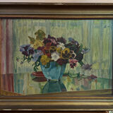 Painting, still life, G. Lang, 1947