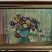 Painting, still life, G. Lang, 1947
