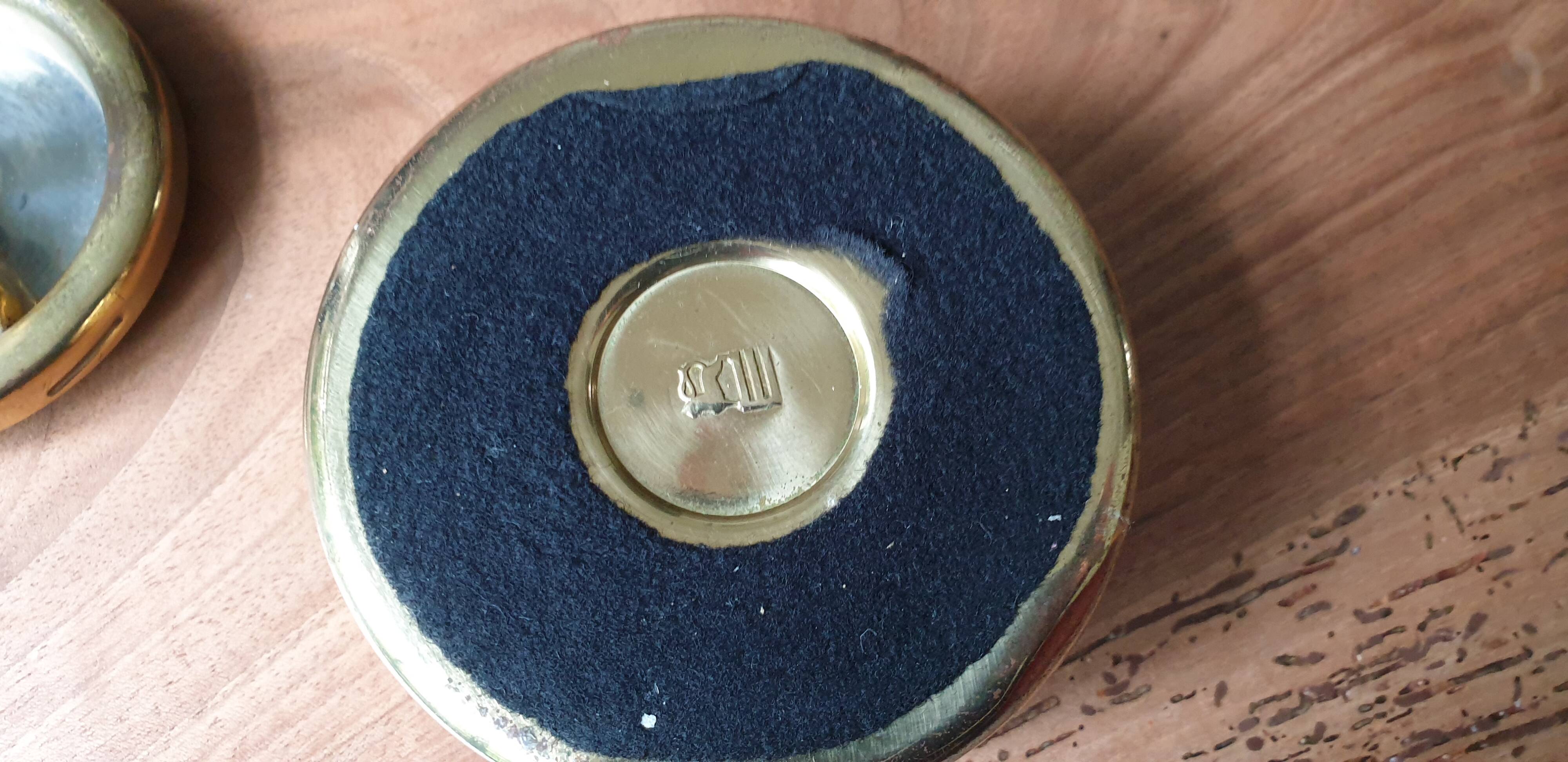 Ehrard Schleuderascher brass wheeled ashtray 1960s