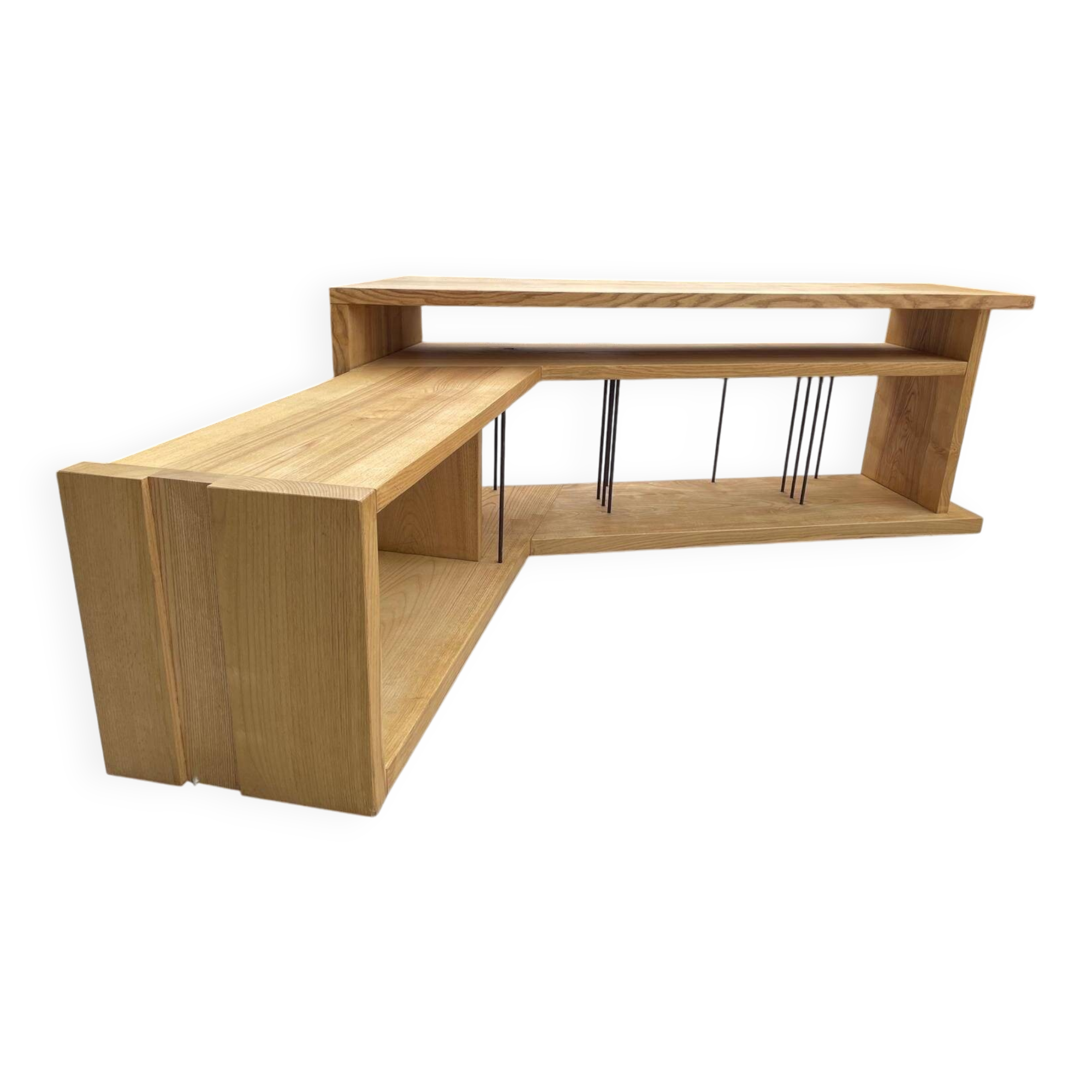 Handcrafted wooden furniture